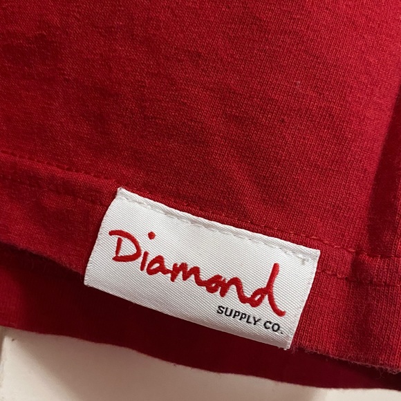 Diamond Supply Co - Red T-Shirt - Small - Picture 4 of 5